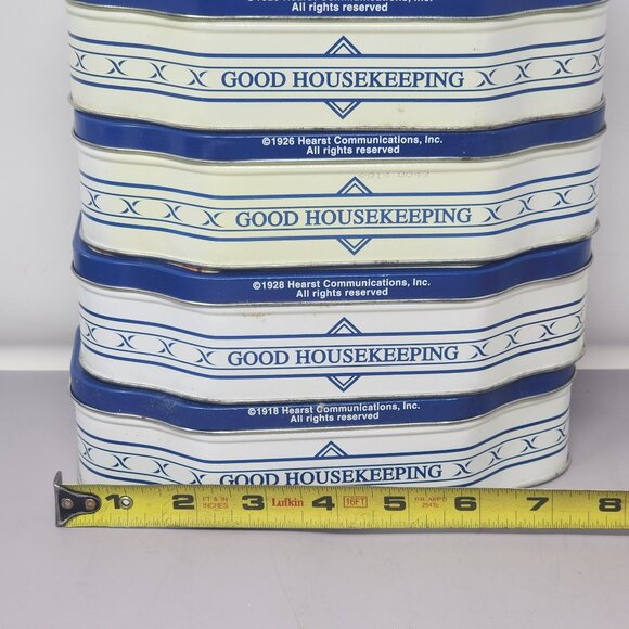 Vintage Good Housekeeping Seasonal Tin Set - Summer Spring Autumn‎ & Winter - Picture 14 of 16